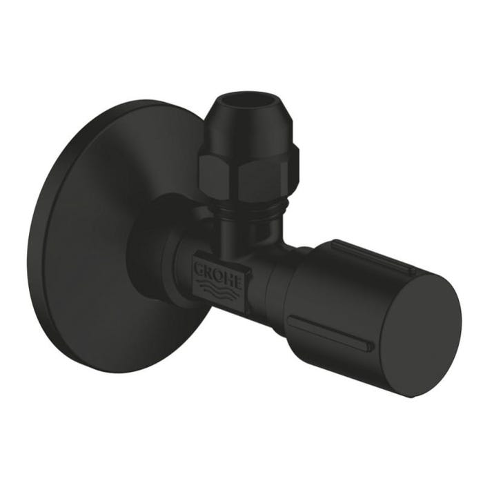Grohe robinet d'équerre 1/2″, noir mat (220732430)