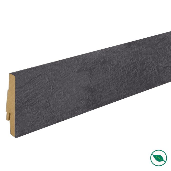 Pack 5 Plinthes décoratives 65714 Yukon slate 2400 x 70 x 19 mm.PEFC 70%