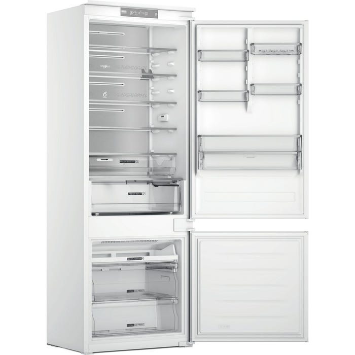 Réfrigérateur combiné encastrable WHIRLPOOL WHSP70T121 Supreme Silence 70cm