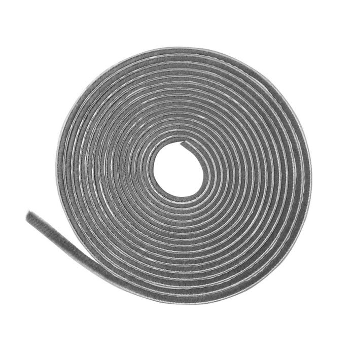 Joint brosse adhésif gris hauteur 4 mm, longueur 11 m, largeur 4,8 mm