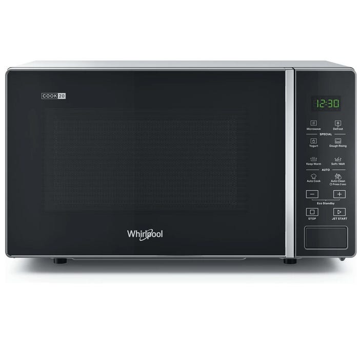 Micro ondes Whirlpool MWP201SB Noir Argent