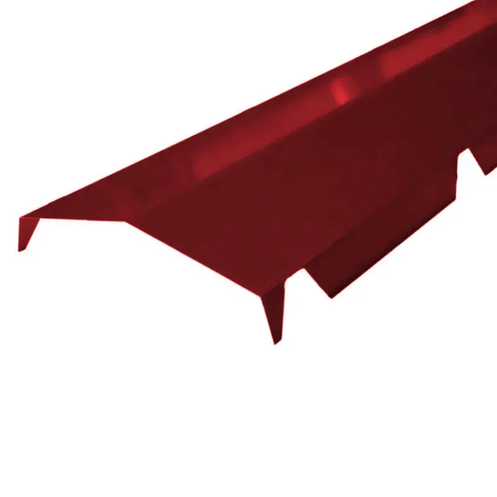 Faitage Double Pente Longueur 2,10m - Rouge / Brun RAL 8012