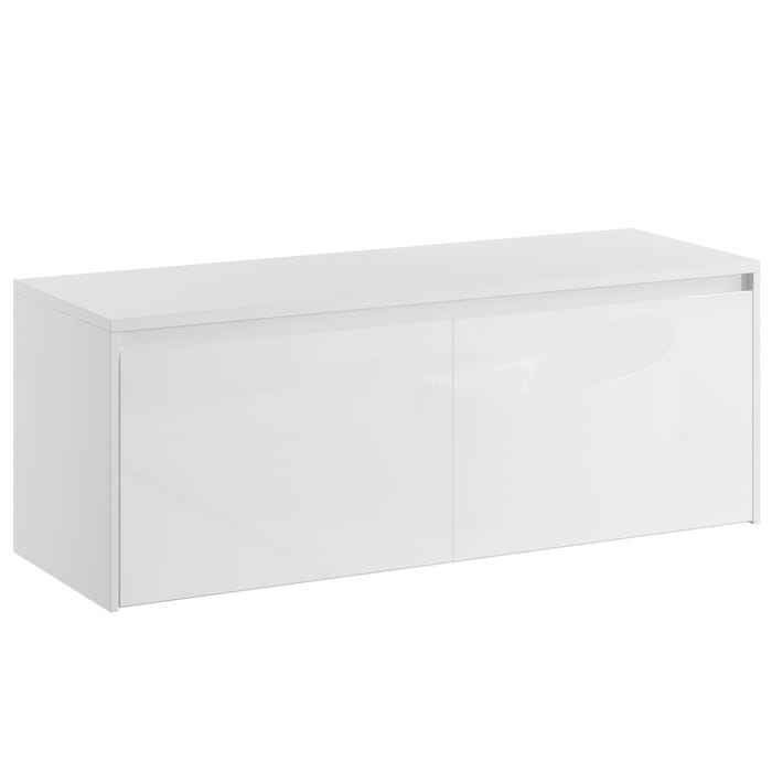 Meuble de salle de bain Jelsey - Badplaats - Blanc - 140cm - Meuble vasque