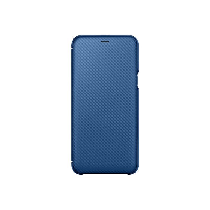 Flip Wallet Galaxy A6 Plus Bleu