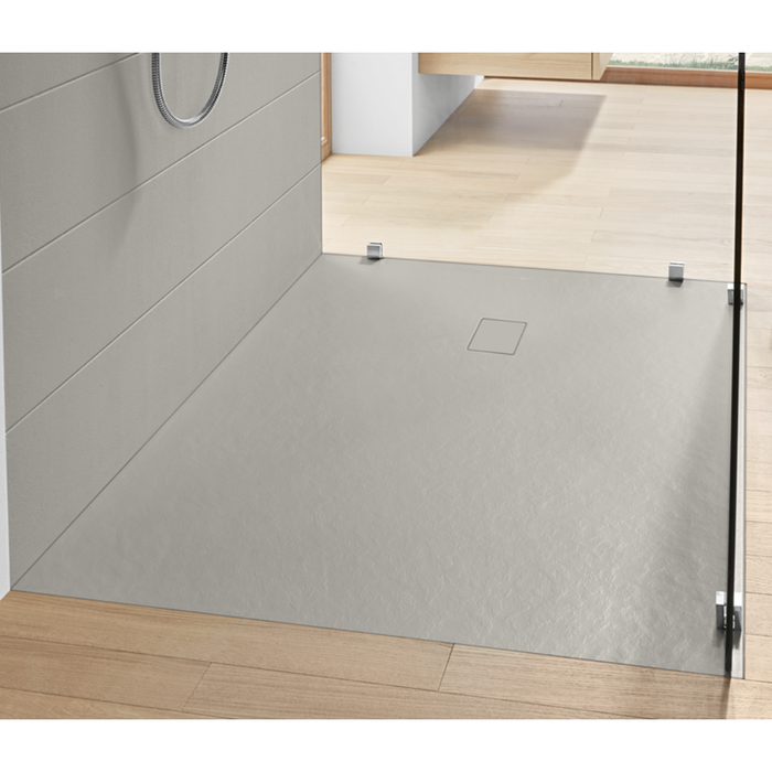 Receveur 160 x 90 VILLEROY ET BOCH Planeo acrylique rectangle nature gris