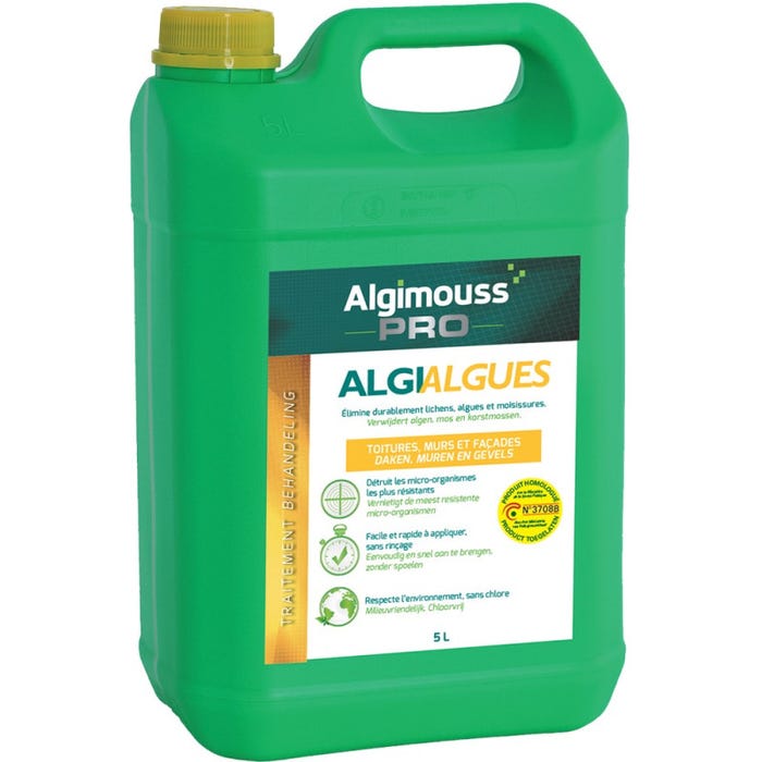 Algialgues - Traitement curatif et préventif - Algimouss - 5 L