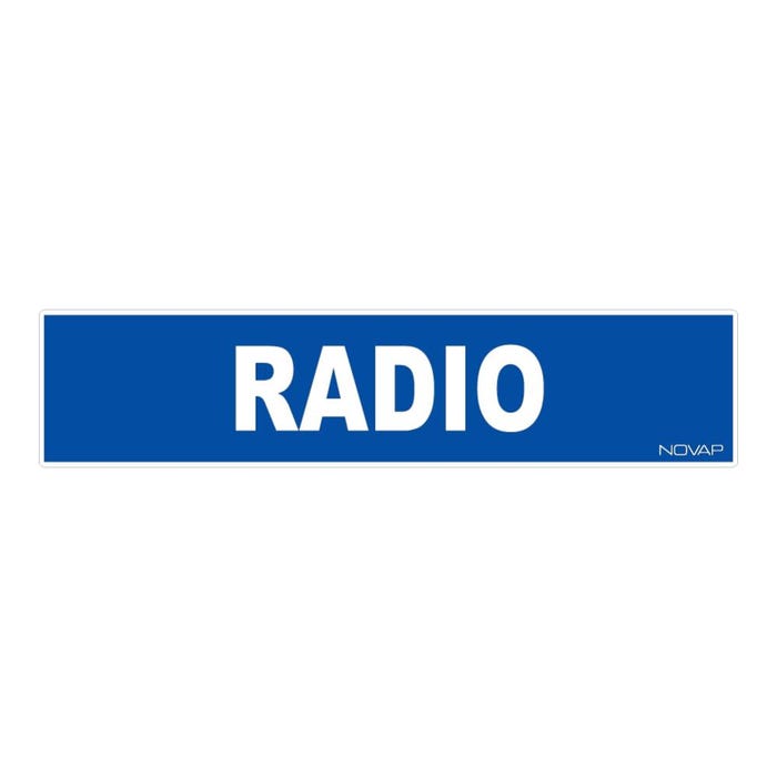 Panneau Radio - Rigide 330x75mm - 4120690
