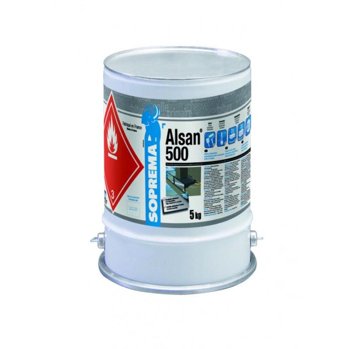 ALSAN® 500 RAL7032 - 5kg - Résine polyuréthane pour étanchéité circulable