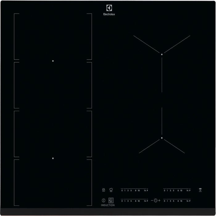 Plaque induction ELECTROLUX 11700W 59cm, EIV 654