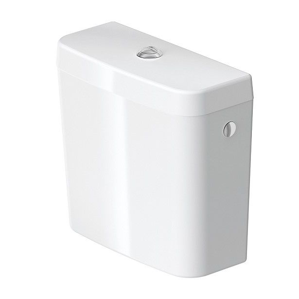 Réservoir blanc double touche D-CODE alimentation latérale - DURAVIT - 927000004