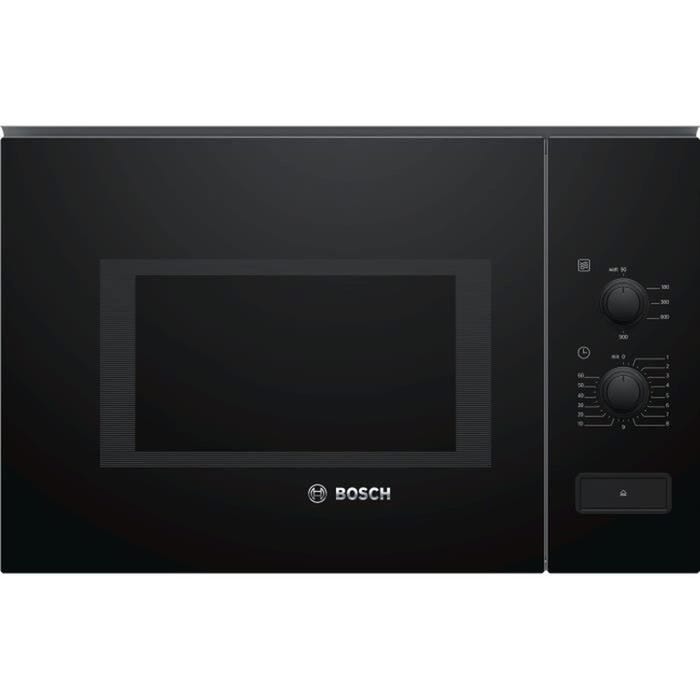 Micro-ondes encastrable - Noir - 25 L - Monofonction - 900 W - Bosch