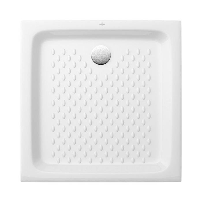 Receveur 70 x 70 VILLEROY ET BOCH O Novo ceramique carré blanc