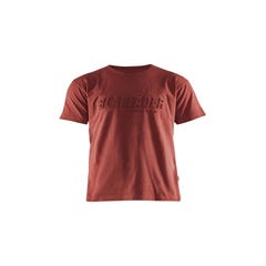 T-shirt de travail 3D rouge T.XXXL - BLAKLADER 0