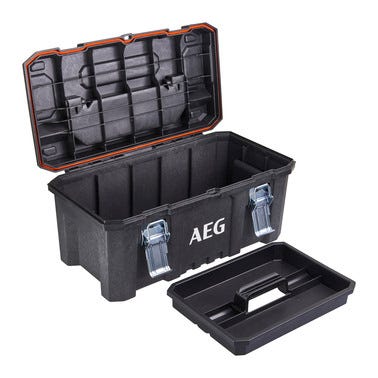 Caisse à outils AEG 53,5 x 28,8 x 25,4cm Rangement chantier AEG21TB 1