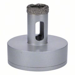Trépan carrelage diamant Dry speed X-Lock Diam.14 mm pour meuleuse X-LOCK - BOSCH  0