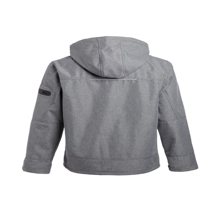 Blouson de travail gris chiné / noir T.XXL Flores - NORTH WAYS 5