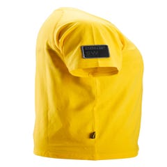 Tee-shirt de travail jaune T.L Logo - SNICKERS 0