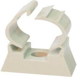Tube-ring Diam.20 simple blanc boite de 100 0