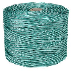 Cordeau polyester bleu et orange Long.30m Diam.3,8 mm ❘ Bricoman