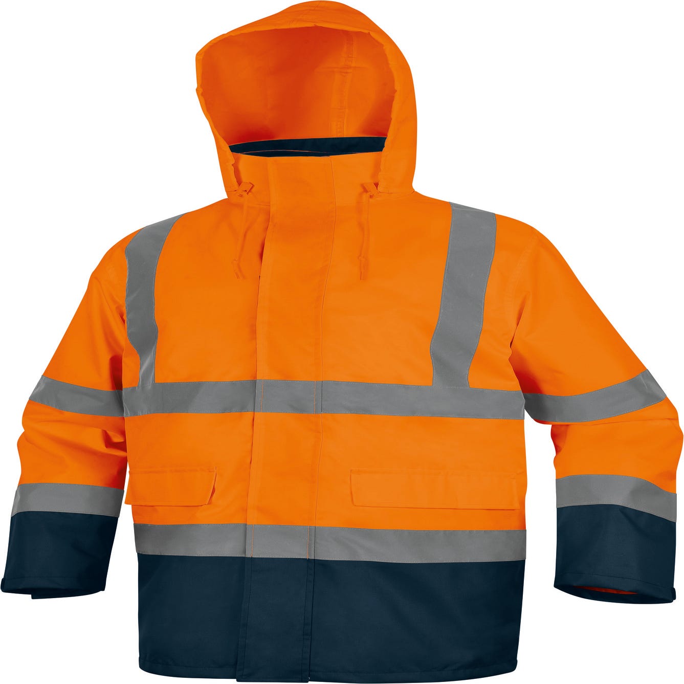 Parka de travail haute visibilité Orange/Marine T.L SPEED - DELTAPLUS 3