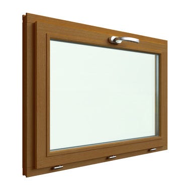 Fenêtre abattant bois H.45 x l.80 cm oscillo-battant 1 vantail Pin 1