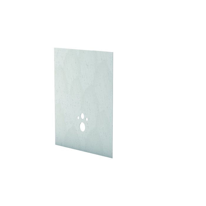Habillage pour revêtement "I-Board Top" 1245 x 1200 x 6 mm Stone gris WEDI 0