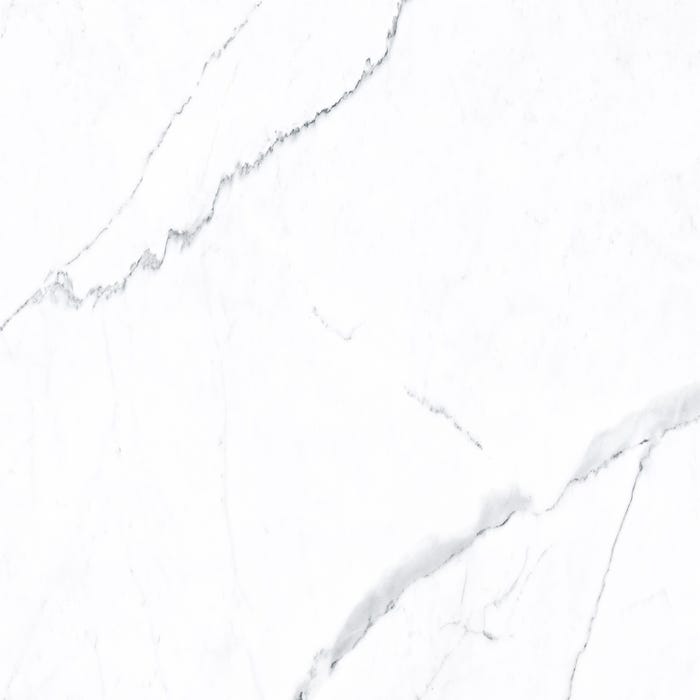 Carrelage sol intérieur effet marbre l.60x L.120cm - Statuario 3