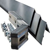 Tapée d'isolation gris pour porte d'entrée aluminium de 75 mm, pour isolation de 120 mm 0