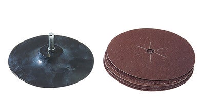 Lot de 25 disques abrasifs spécial plâtre pour ponceuse plâtre CB-37643  Diam.225 mm Grain 60 ❘ Bricoman