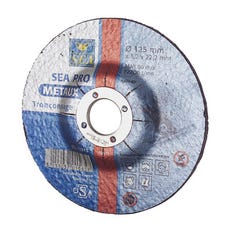 5 disques à tronçonner métal Diam.125 x 3,2 mm - SEA ❘ Bricoman