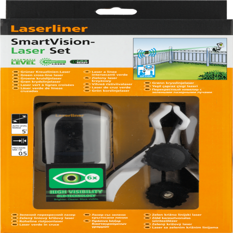 Support pour niveau laser LASERLINER Pince de fixation niveau