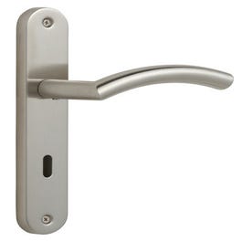 Poignées de porte inox entraxe 195 mm Julia x2  0