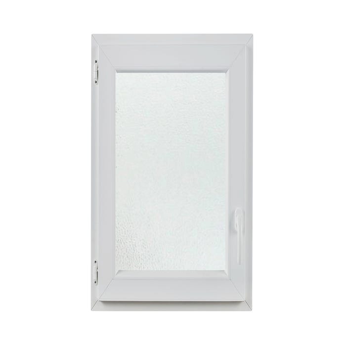 Fenêtre OF1 PVC H.95 x l.60 cm tirant droit blanc 4