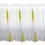 Cordage polyester blanc/jaune 14 mm Long.1 m 0