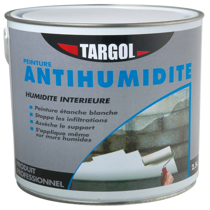 Peinture antihumidité 2,5 L - TARGOL 0