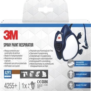 3M™ Masque protection pour pulvérisation de peinture 4255+, A2P3