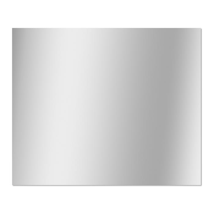 Miroir rectangulaire bords polis l.60 x H.40 cm 0