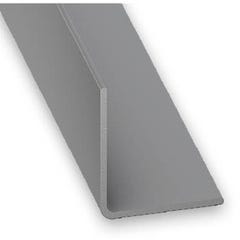 Cornière PVC gris 20 x 20 mm L.260cm - CQFD 0