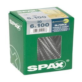 Vis de construction In Force 6X100 Torx 30 PCS 0