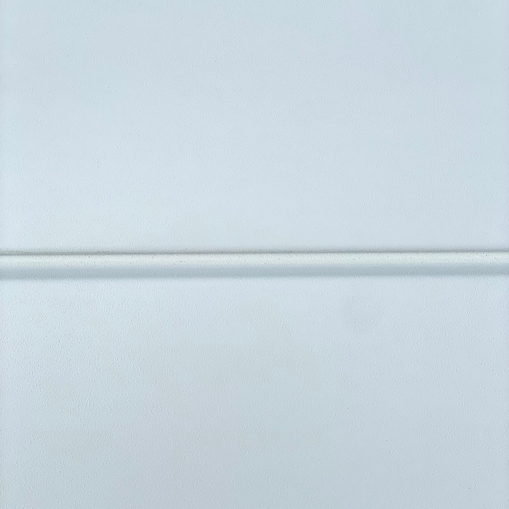 Porte de garage sectionnelle prémontée Motorisée sans rainure H.200 x l.240 Blanc  6