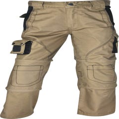 Pantalon de travail 3en1 beige m-spring taille m - DELTA PLUS 0