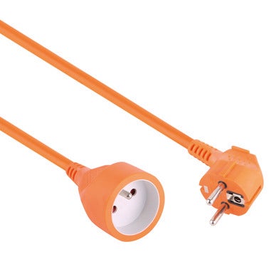 Rallonge électrique de jardin Orange 3G1.5 25m - ZENITECH - Mr.Bricolage