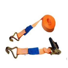 Sangle Cliquet Crochets 35 mm x 6 m Rupture 3000kg Orange Viso SPL30NP