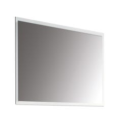Miroir de salle de bain blanc brillant l.140 x H.80 x Ep.2 cm Atlantis 0
