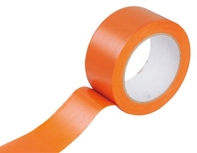 Ruban adhésif PVC ultra résistant orange 48mm x 25m - Centrakor