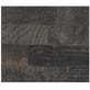 Plaquette de parement grès cérame émaillé 7,5x38,5cm Samuraï noir 0