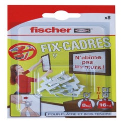 Crochet Fixe-Cadre Fast&Fix 10und 534845 Fischer