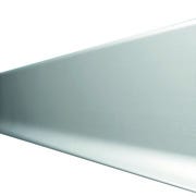 Plinthe aluminium anodisé H.6 cm Long.2,5m 0