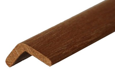 Baguette d'angle ayous sans noeud, 35 x 35 mm, L.2.4 m