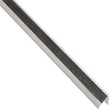 Nez de marche aluminium avec bande antidérapante L.300 x l.6,70 cm  0